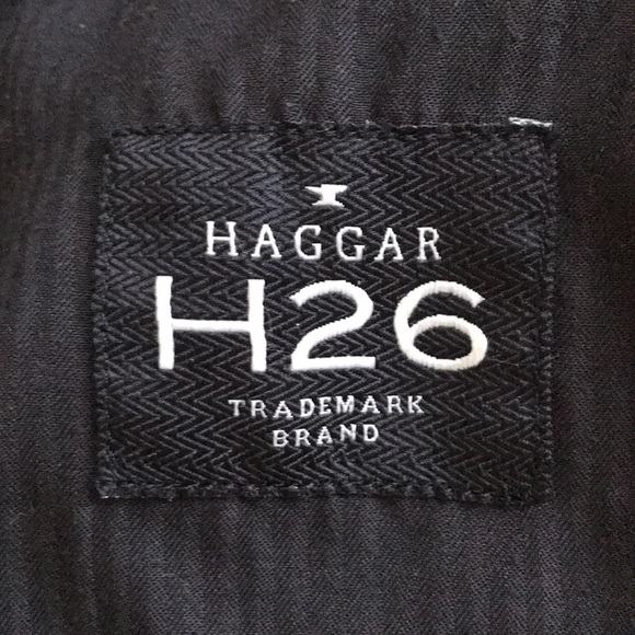 Black Men’s Haggar dress pants - Picture 4 of 4